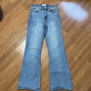 RSQ High Rise Flare Women's Size 25 Blue Denim Jeans